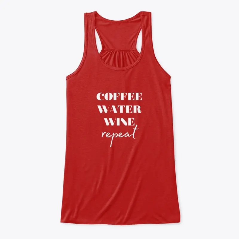 COFFEE, WATER, WINE